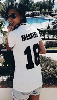 "Just Married" Couple Shirt